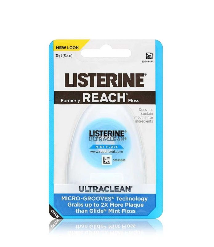 Listerine Reach Зубная нить,27,4м