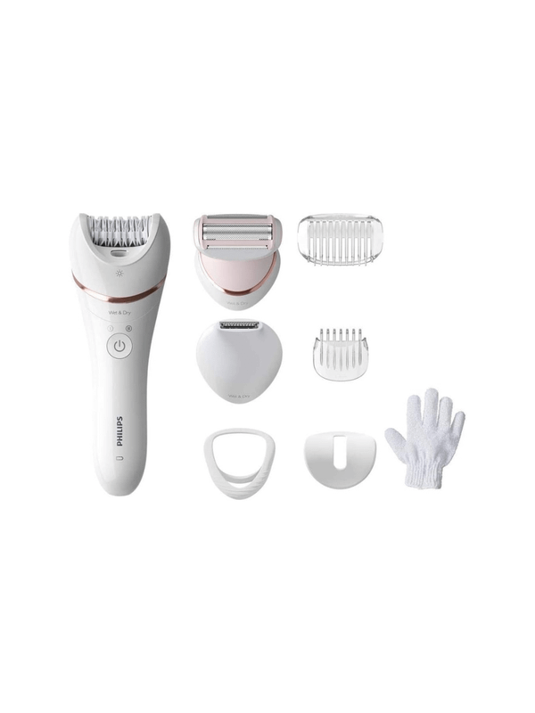 Набор для эпиляции Philips BRE720/05 Wet Dry белый Набор для эпиляции Philips BRE720/05 Wet Dry белый