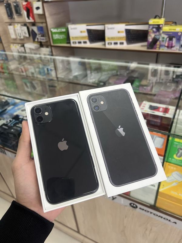 iPhone 11 64Gb black karobka dakment ideal