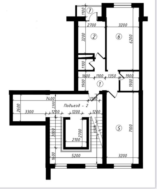 Продаётся 2 комнатная 75кв² квартира в ЖК Poytaxt Residence,Махтумкули