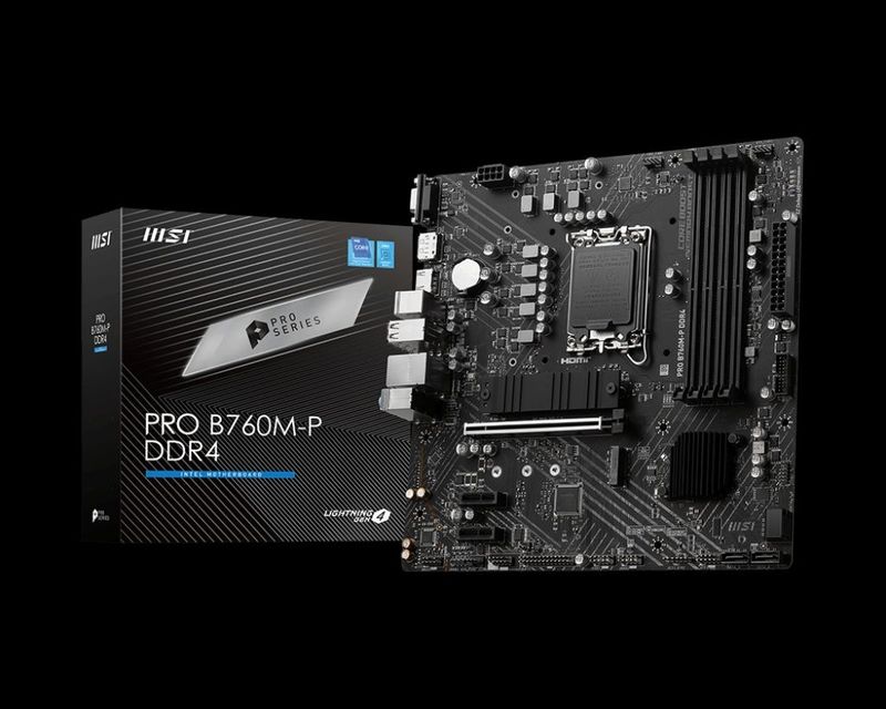 Msi pro b760m-p материнская плата Msi pro b760m-p материнская плата