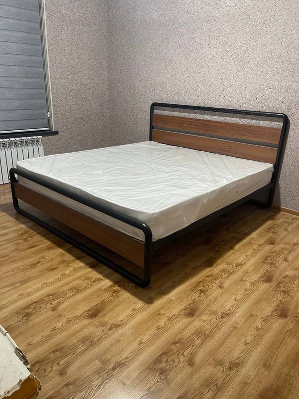 Металл Кровать/Krovat/Акция/Рассрочка/Прочный