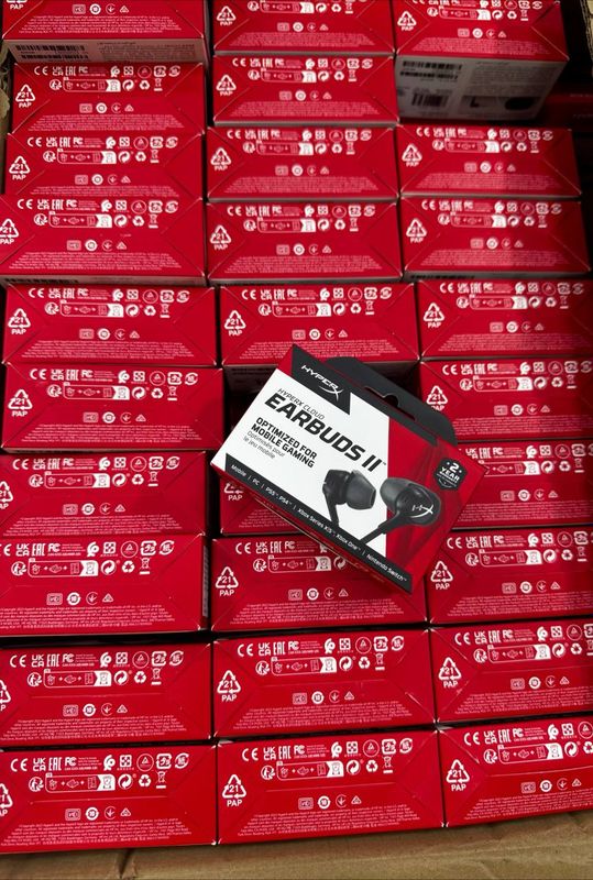 Игровые наушники HyperX Earbuds 2 3.5mm BLACK