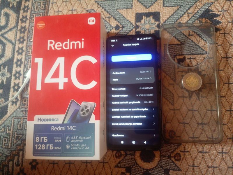 Redmi 14 c yangi holatda Redmi 14 c yangi holatda