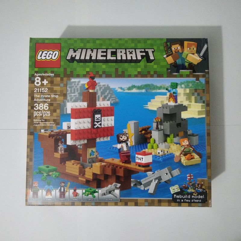 LEGO «Minecraft» – 21152 "The Pirate Ship Adventure" LEGO «Minecraft» – 21152 "The Pirate Ship Adventure"