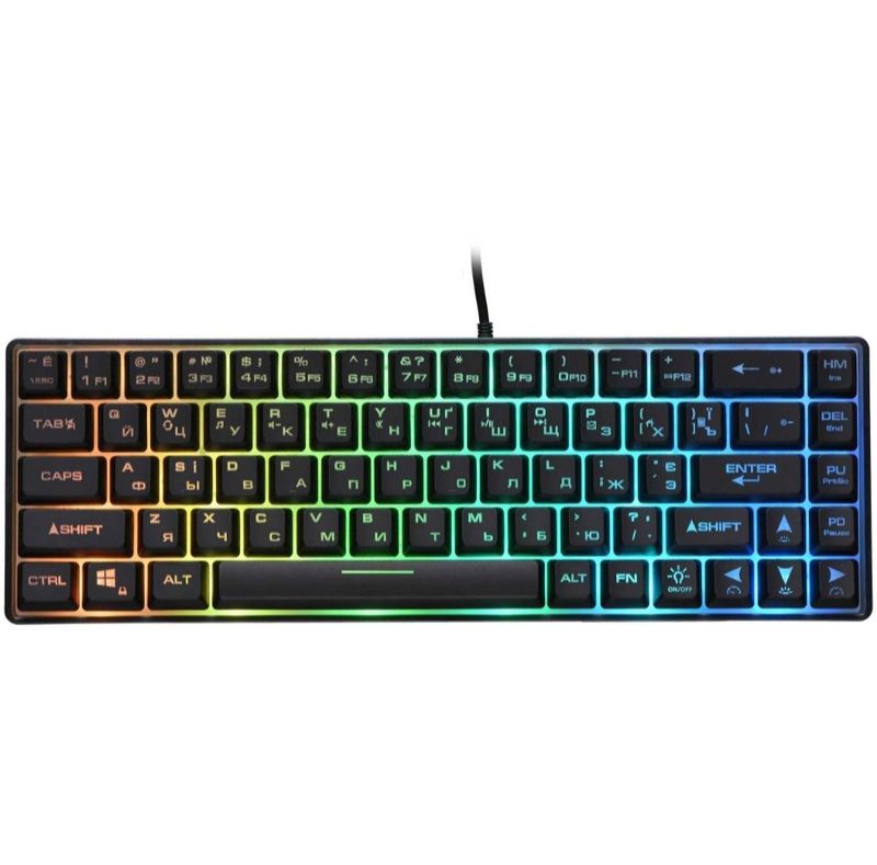 Клавиатура 2E gaming keyboard KG345 RGB 68 key Клавиатура 2E gaming keyboard KG345 RGB 68 key