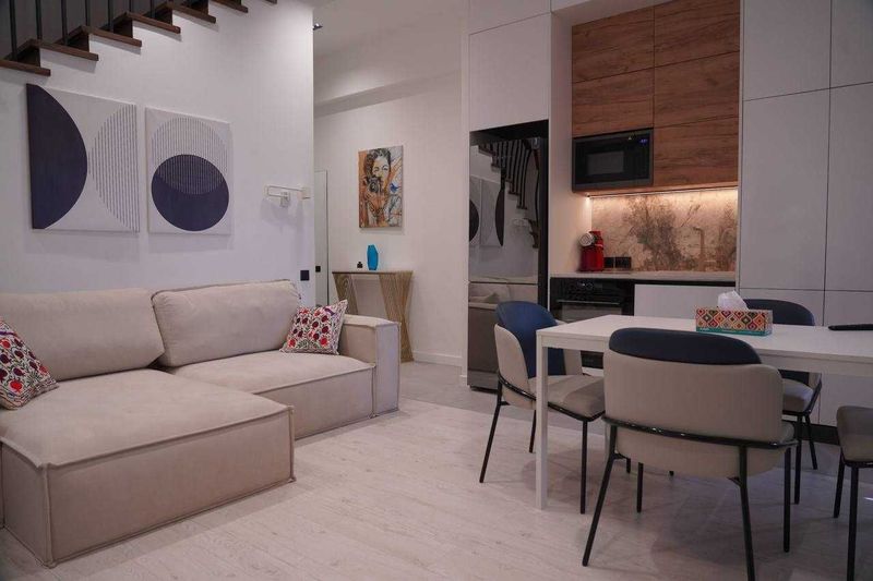 Brand-New 3-Room Duplex in the Heart of Tashkent – Premium Finishes Brand-New 3-Room Duplex in the Heart of Tashkent – Premium Finishes