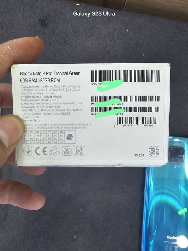 Redmi note 9 pro Redmi note 9 pro