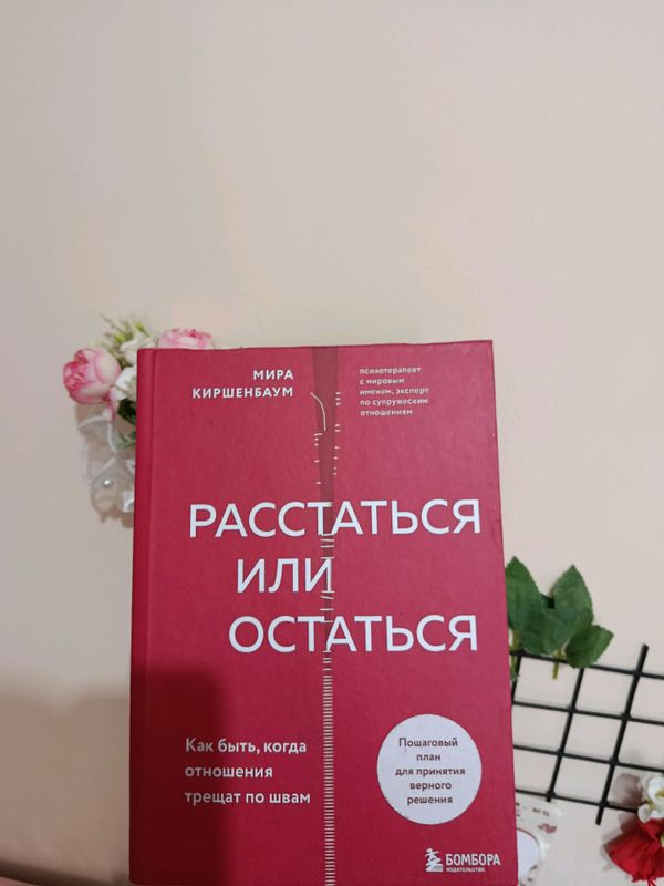 Книга "Расстаться или остаться" Мира Киршенбаум Книга "Расстаться или остаться" Мира Киршенбаум
