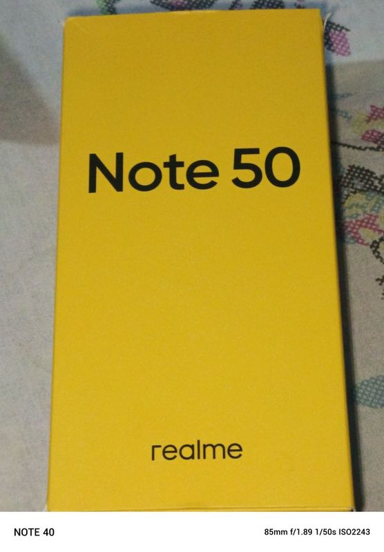 Realmi Note 50 RMX 3834