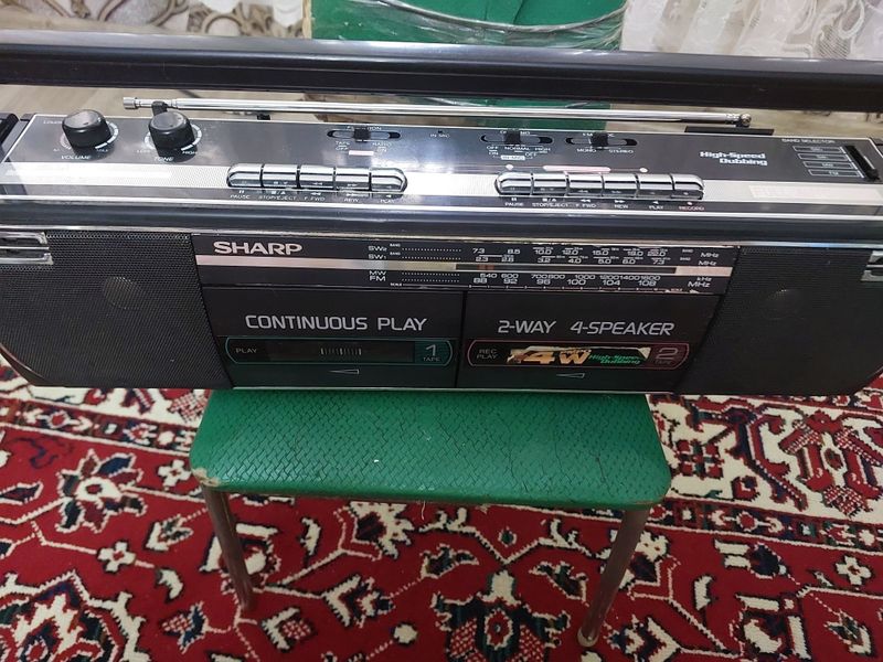 Sharp кассетный магнитофон модель WQ-267Z(BK)
