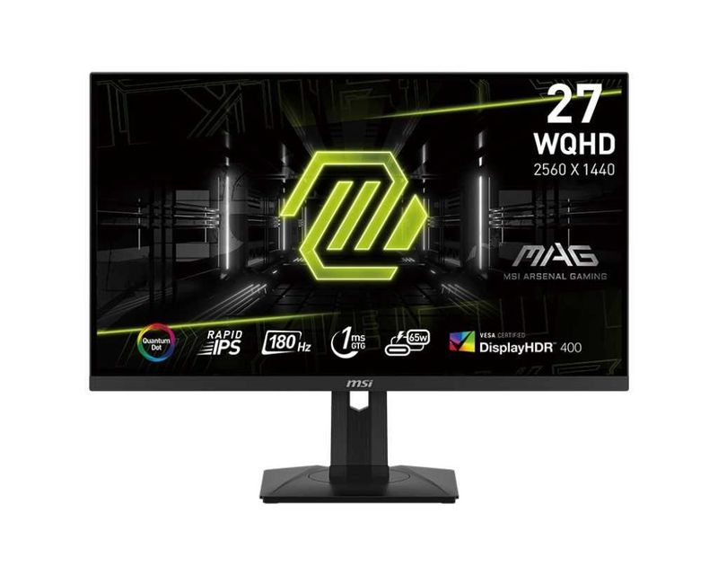 ; Монитор MSI OPTIX MAG 274QRF QD Е2 /IPS/2K/180Hz/FreeSync/G-Sync/1ms