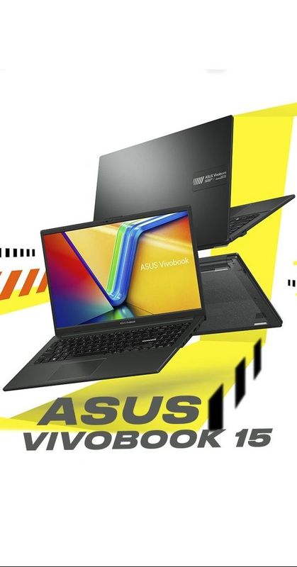 Новый в упаковке Asus VivoBook Go 15 AMD Ryzen 5 7520, DDR5 16Gb/512Gb