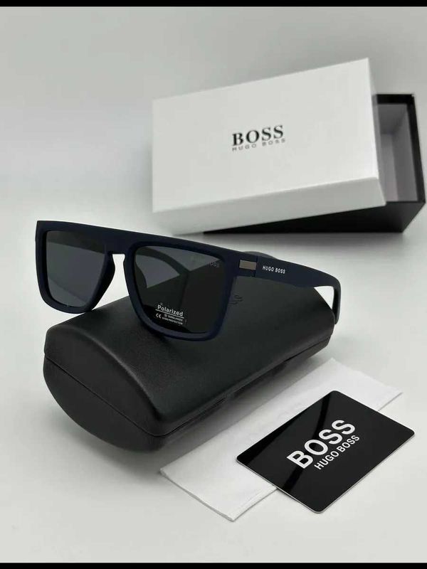 Очки Hugo Boss Lux Матовые Тёмно синяя С Полиризацией Очки Hugo Boss Lux Матовые Тёмно синяя С Полиризацией