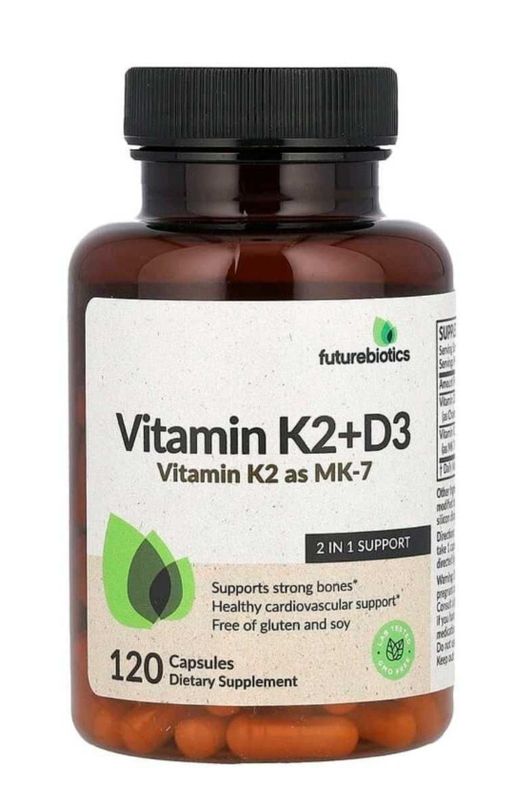 Vitamin D3 K2 5000 mg 120 capsul