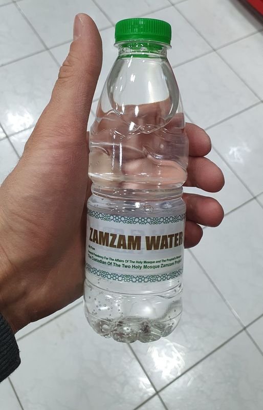 Zam zam 330 ml saudia, asl zam zam