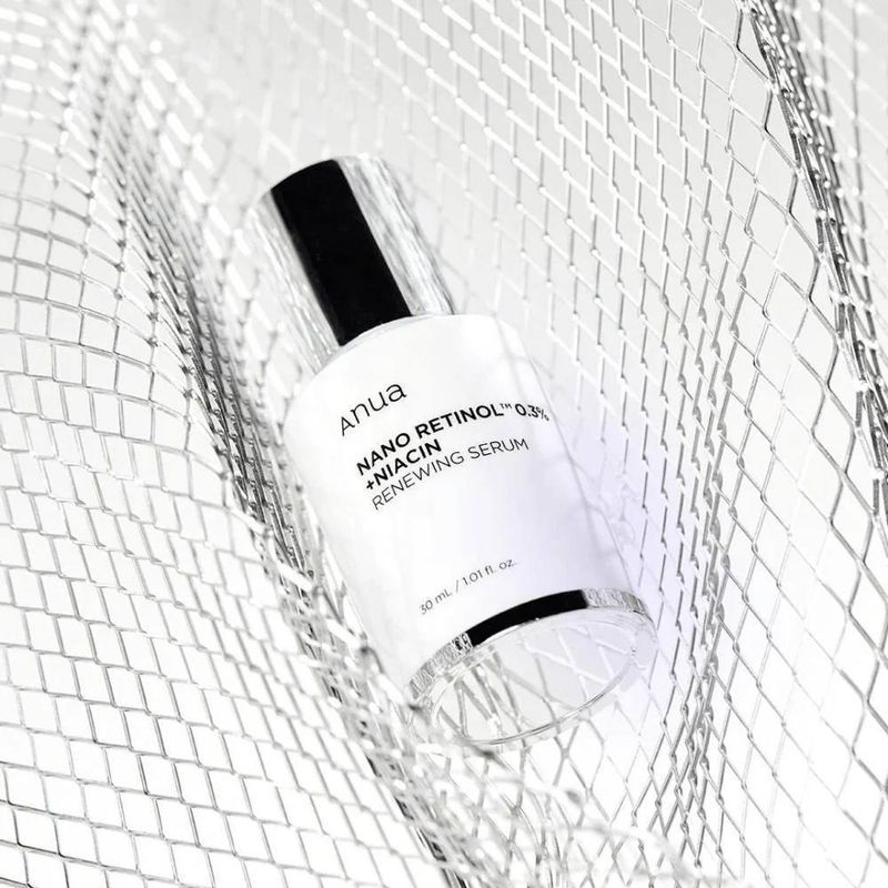 Сыворотка для лица с ретинолом и ниацинамидом Anua Nano Retinol 0.3% + Niacin Renewing Serum Сыворотка для лица с ретинолом и ниацинамидом Anua Nano Retinol 0.3% + Niacin Renewing Serum