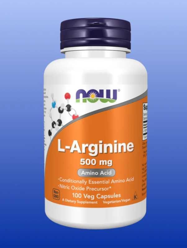 NOW FOODS ARGININE 500mg 100 VCAPS - vitamin, bad, витамин NOW FOODS ARGININE 500mg 100 VCAPS - vitamin, bad, витамин