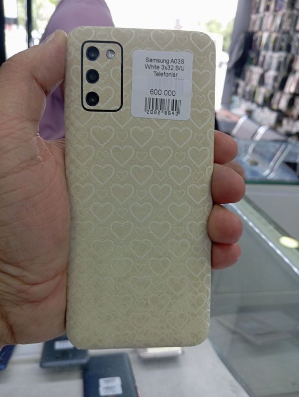 Samsung Galaxy A03s white 3x32 sotiladi Samsung Galaxy A03s white 3x32 sotiladi