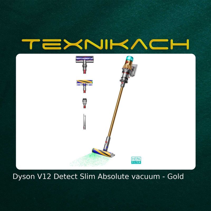 Dyson V12 Detect Slim Absolute • Доставка Бесплатно Dyson V12 Detect Slim Absolute • Доставка Бесплатно