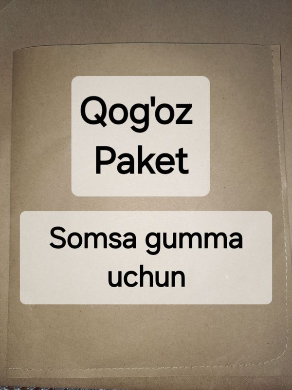 Qog'oz Paket Kraft Qog'oz Paket Kraft
