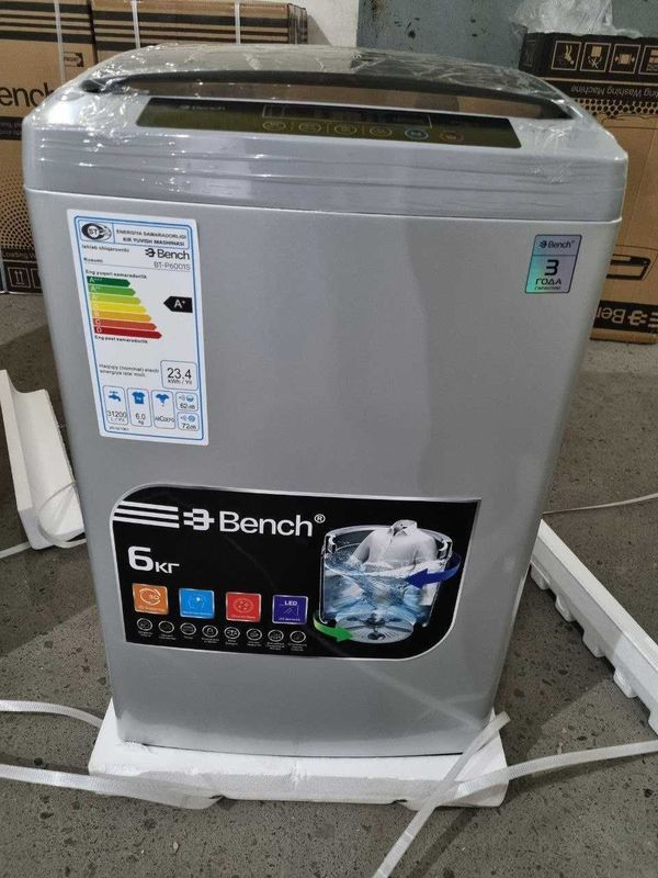 Стиральная машина с вертикальной Bench 8 кг +Доставка Стиральная машина с вертикальной Bench 8 кг +Доставка