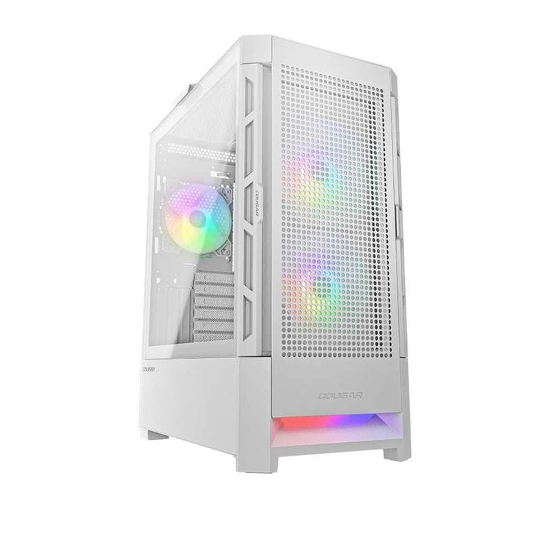 Кейс Cougar Airface RGB White mid tower Кейс Cougar Airface RGB White mid tower