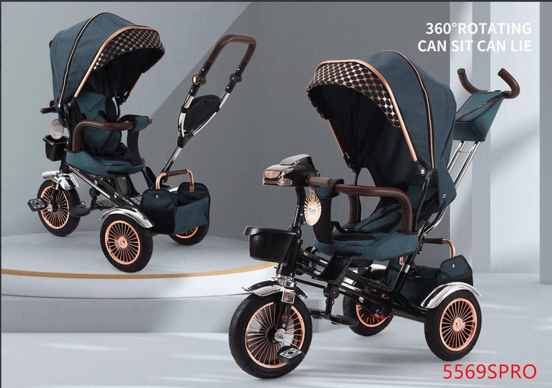 Детская велоколяска 5569spro (поворот 180°) оптом Детская велоколяска 5569spro (поворот 180°) оптом