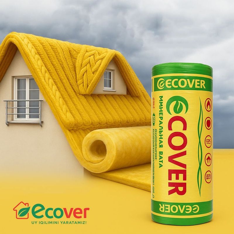 Ecover минеральная вата, минвата, теплоизоляция Ecover минеральная вата, минвата, теплоизоляция