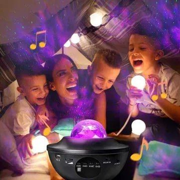 Проектор звездного неба и Bluetooth колонка с пультом — Ночник Проектор звездного неба и Bluetooth колонка с пультом — Ночник