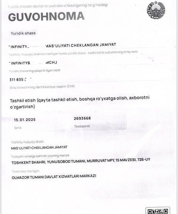 Фирма сотилади 80-100 млрд