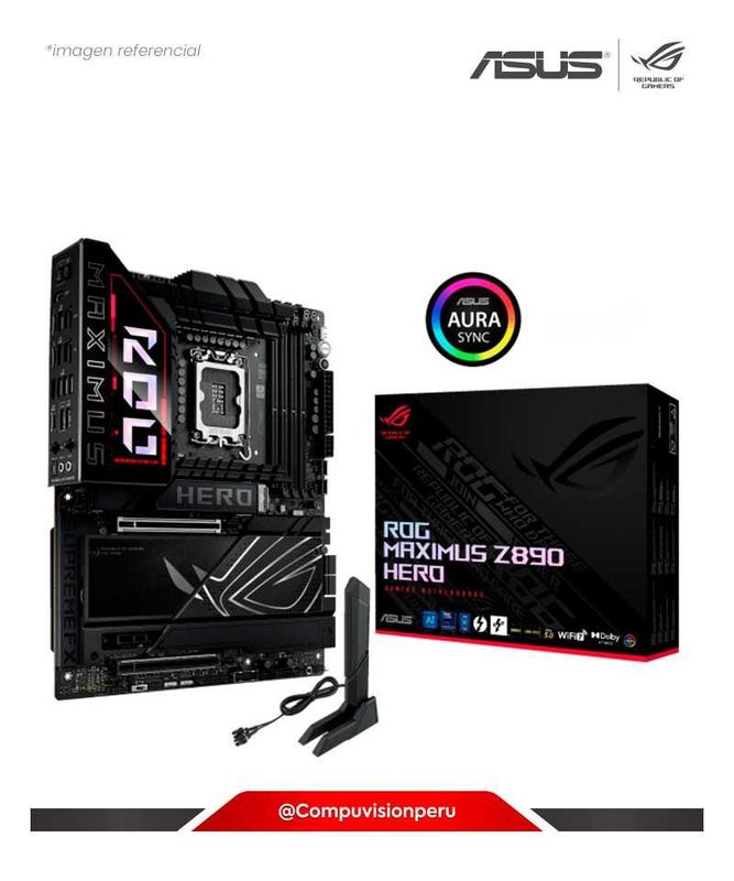 Материнская плата ASUS ROG MAXIMUS Z890 HERO Материнская плата ASUS ROG MAXIMUS Z890 HERO