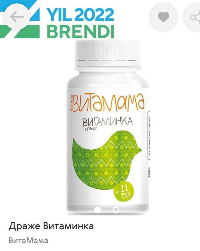 Bolajoniylaga yaxshi vitamin kompleks