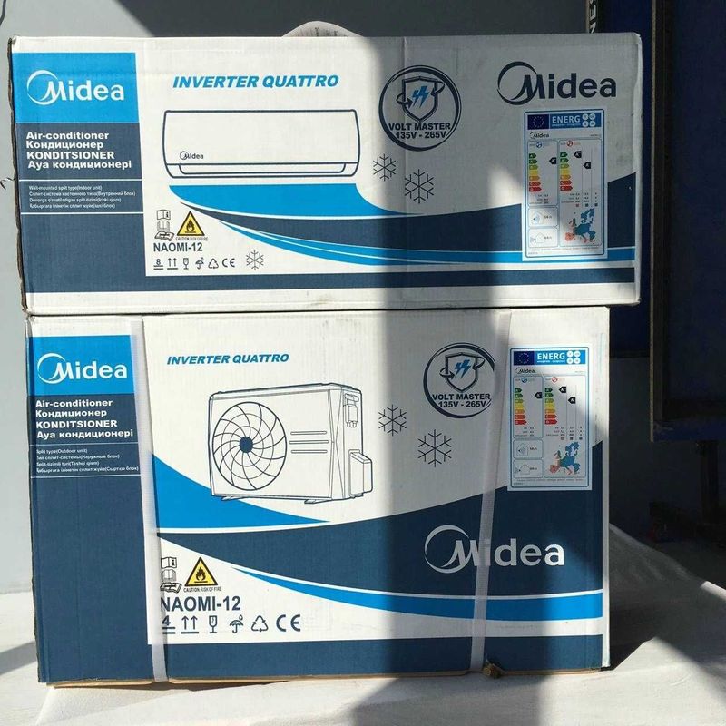 Кондиционер Midea I Alba Vertex INVERTER 12/18/24 доставка по городу