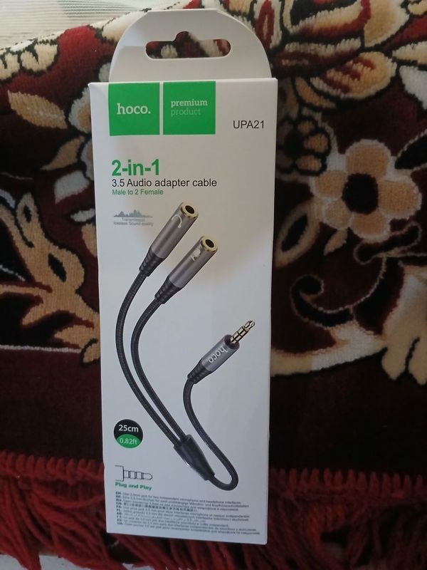Samsung uchun 2 talik naushnik orginal SPLITTER Samsung uchun 2 talik naushnik orginal SPLITTER