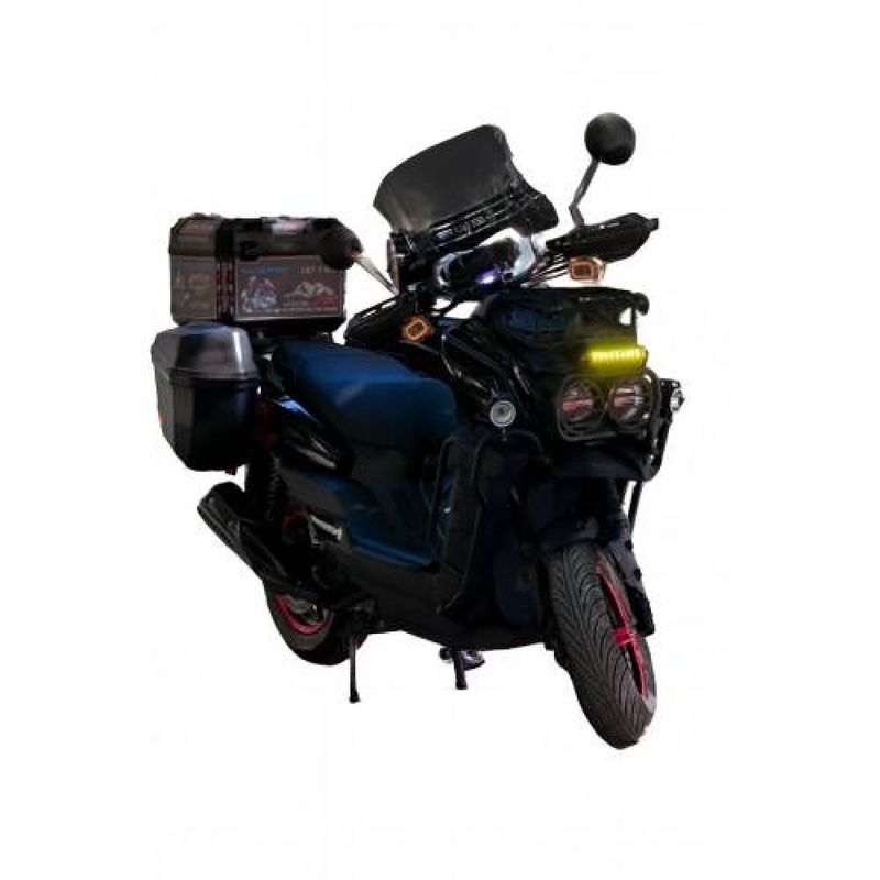 Benzinli Mototsikl Wasat TANK 2, Qora