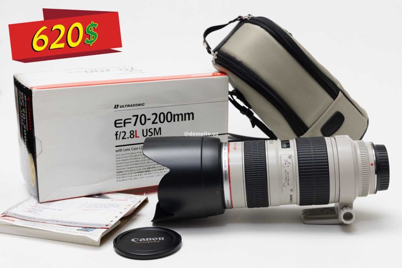 Canon EF 70-200mm f2.8L USM (stabilizator yo’q) Canon EF 70-200mm f2.8L USM (stabilizator yo’q)