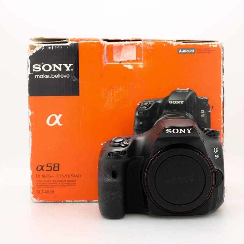 Paket kamer sony a58