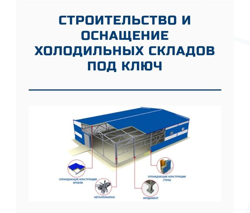 СЭНДВИЧ ПАНЕЛИ Проектирование холодильних камер Под ключ