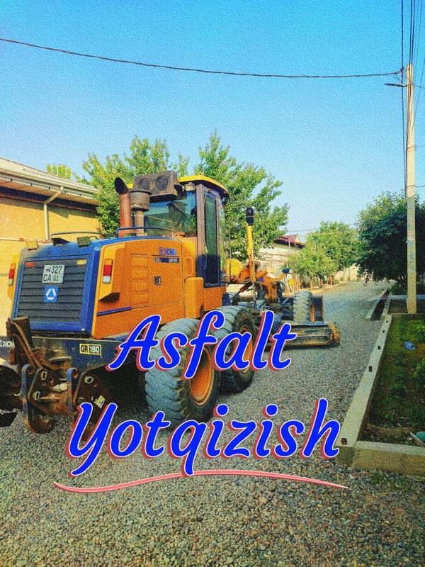 Асфалт лоток бардиор Asfalt Yotqizish Xizmati Toshkent