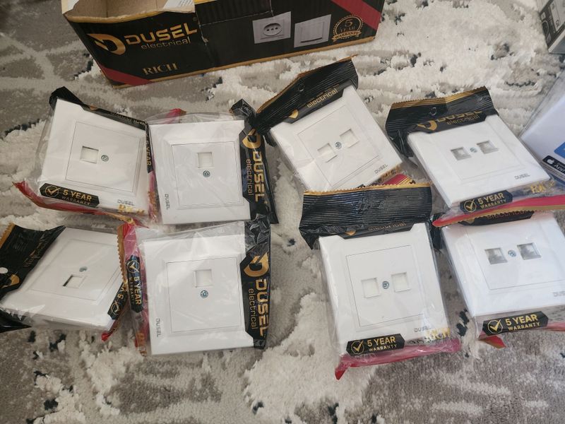 Розетки lan фирмы dusel