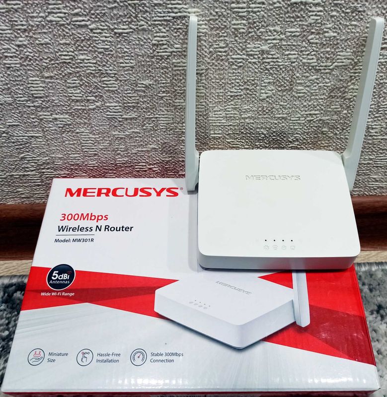 продаётся Wi-Fi роутер MERCUSYS MW301R