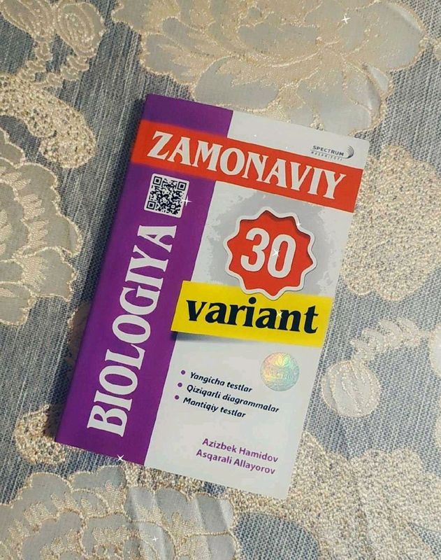 "Biologiya" Zamonaviy 30 variant