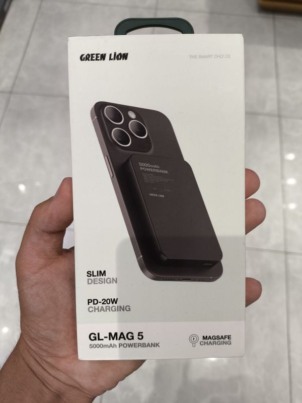 Power Bank Green Lion Mag5 500mAh Power Bank Green Lion Mag5 500mAh