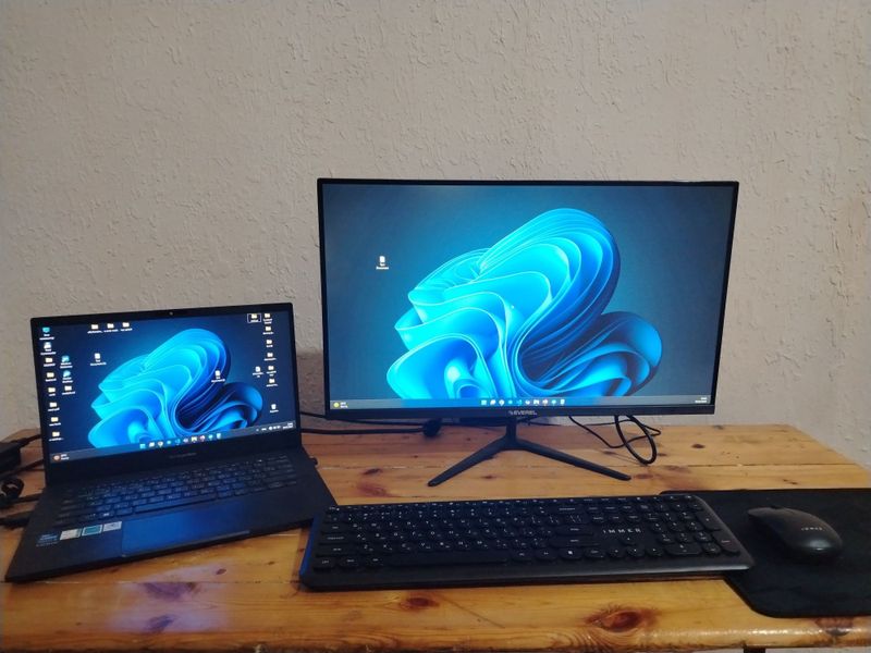 Noutbuk(Asus ExpertBook), monitor(everel), klaviatura va sichqoncha Noutbuk(Asus ExpertBook), monitor(everel), klaviatura va sichqoncha