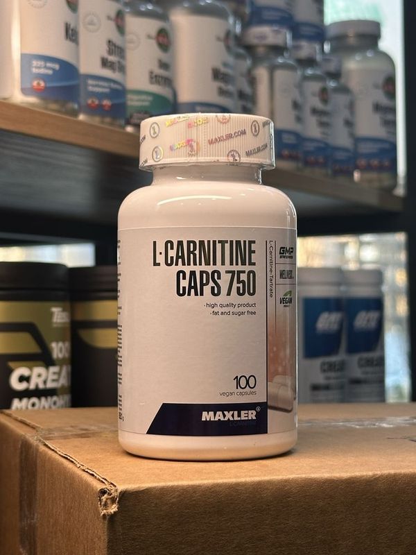 Maxler L-carnitine 750 mg 100 капсул