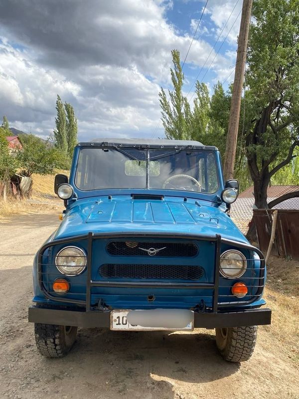Уаз 469 на метане
