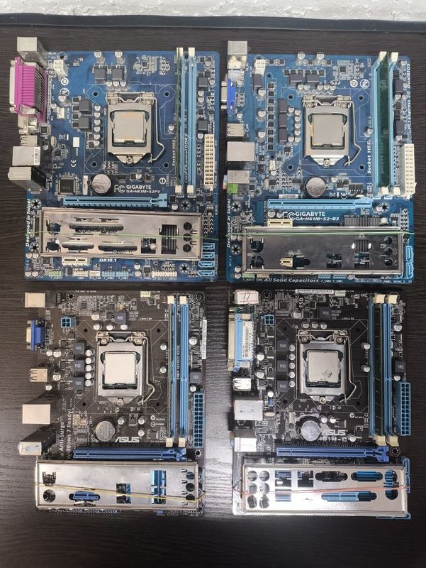 Gigabyte-Asus H61+i5 2400+8Gb 4шт