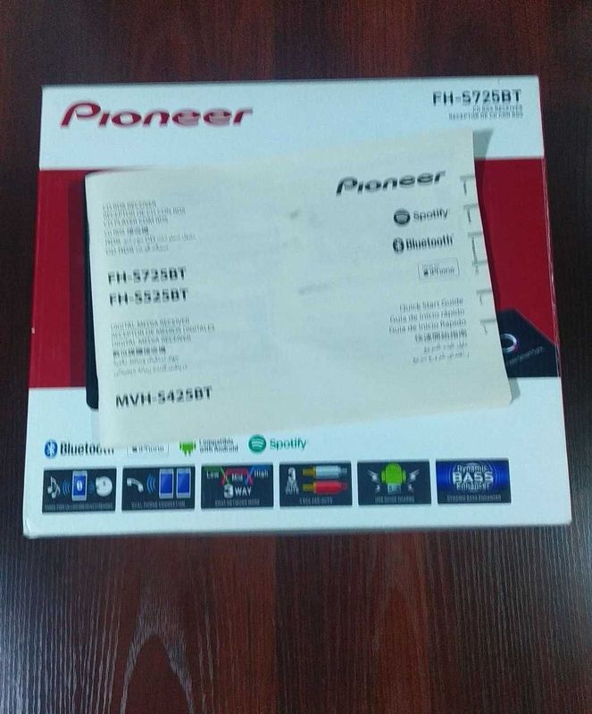 коробка документы от магнитофона Pioneer FH-S725BT