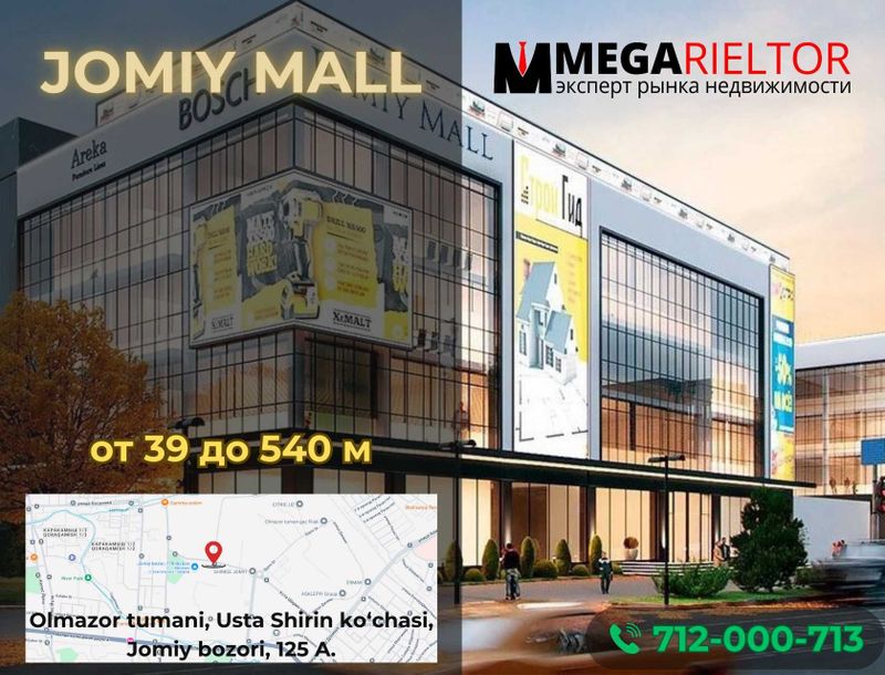 "JOMIY MALL" Qurilish savdo markazi